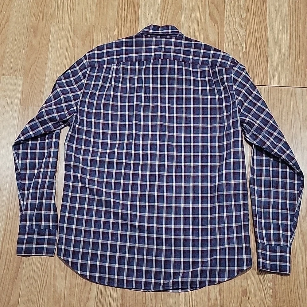 J. Crew heathered 100% cotton long sleeve button down shirt